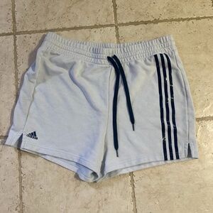Like New Adidas Prime Green Aeroready Light Blue Sweat Shorts Size 1X